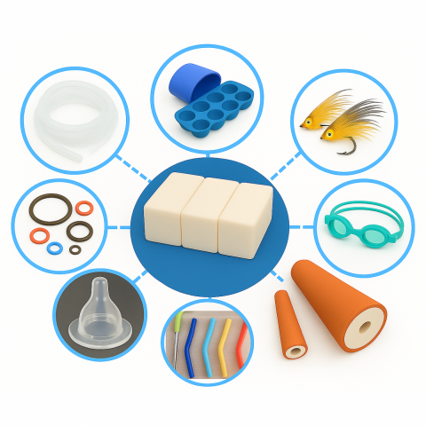 Photo Cao su Silicone